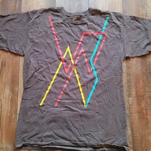 Mens sz large Van's brown tshirt